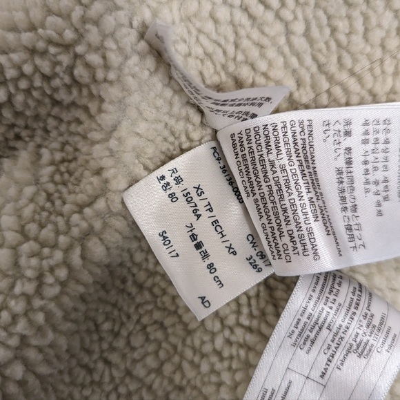 Levi's Original Sherpa Trucker Jacket medium blue size XS - Picture 4 of 15